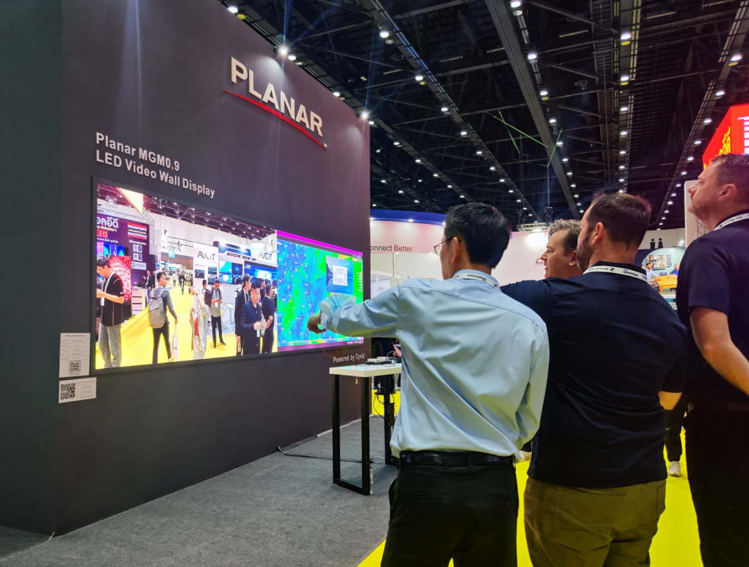 InfoComm Asia | huatihuiPlanar全球首发第四代Micro LED智能一体机