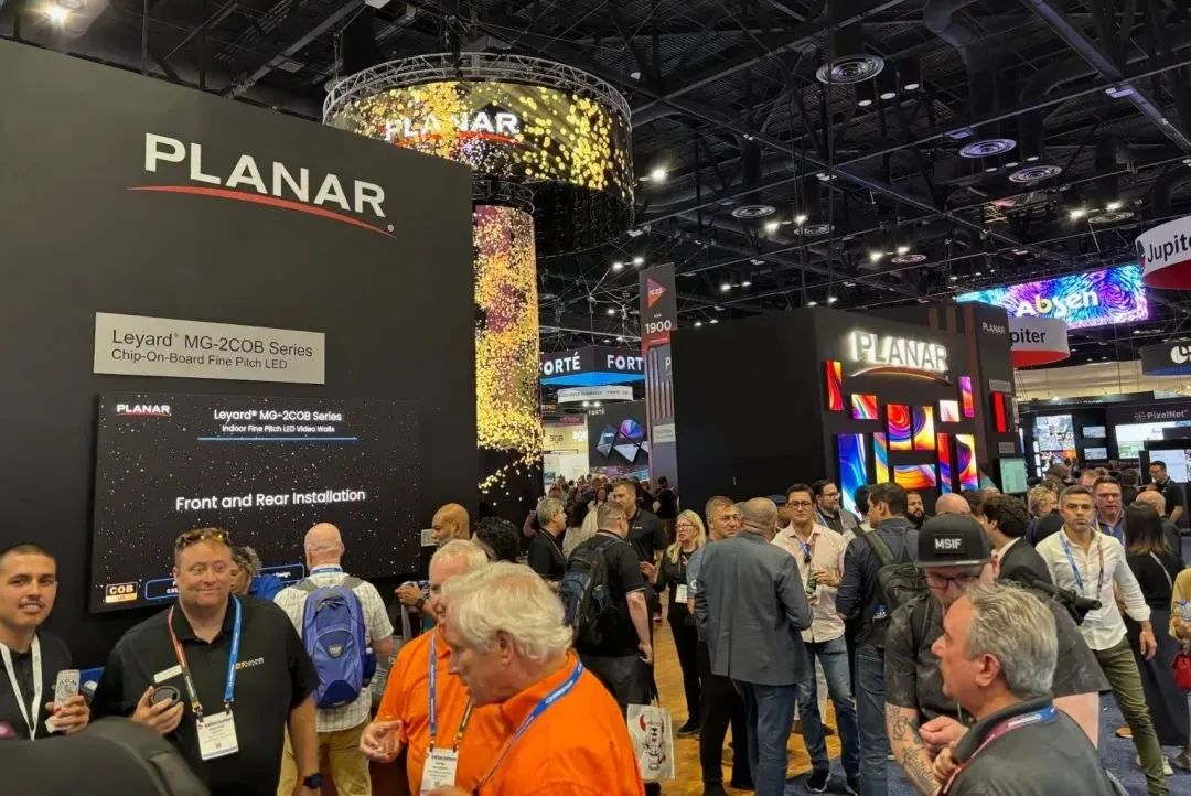 huatihuiPlanar震撼亮相美国InfoComm 2025，高端显示矩阵引领视听新纪元