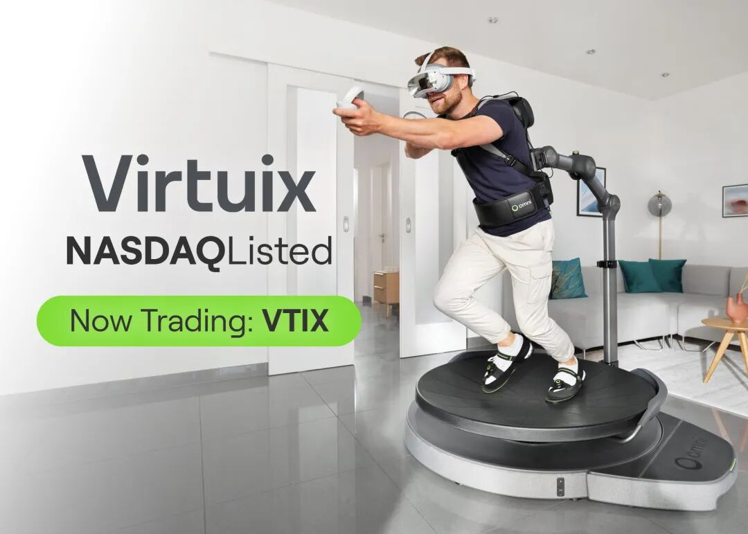 祝贺Virtuix纳斯达克上市！huatihui携手加速AI融合应用产业化